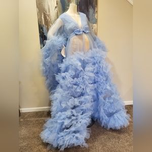 Maternity baby shower pregnancy photoshoot dress (3 available - Size 8, 12 & 16)